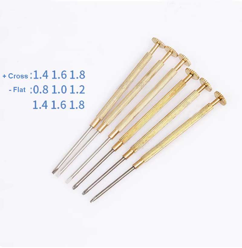 Luxury Watch Expensive - Small Size Metal Slotted Screwdriver for