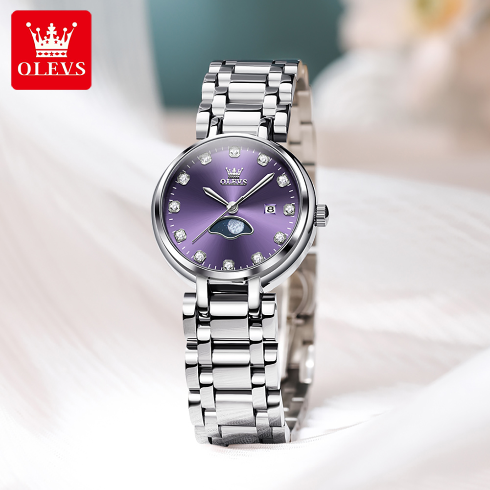 OLEVS Elegant Fashion Purple R - Luxury Watch Cheap review and price