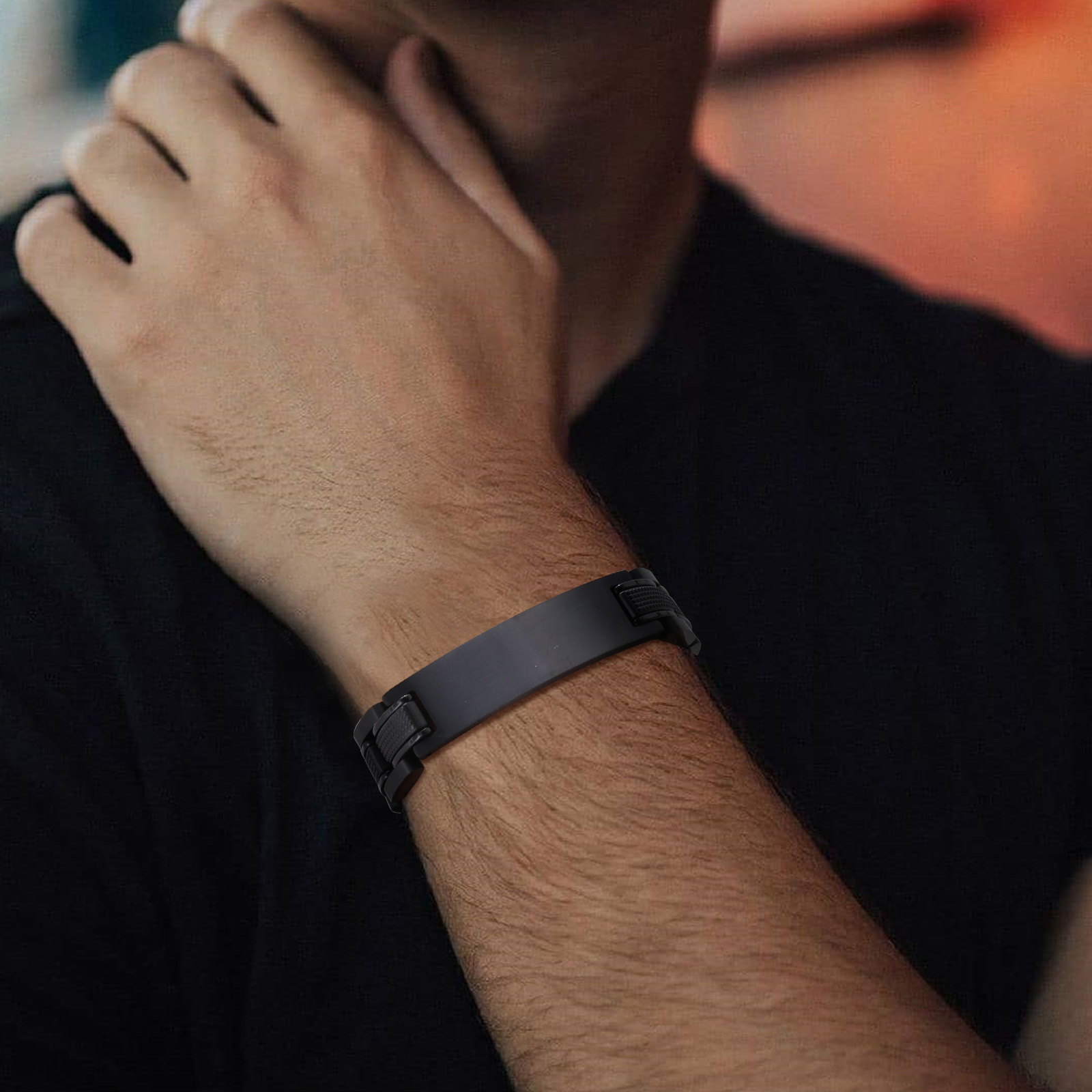 Vnox Customized Luxury Watch B - Luxury Watch All Black review and price