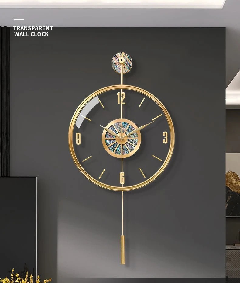 Alloy Seashell Wall Clock Sile - Luxury Watch Wall Clock review and price