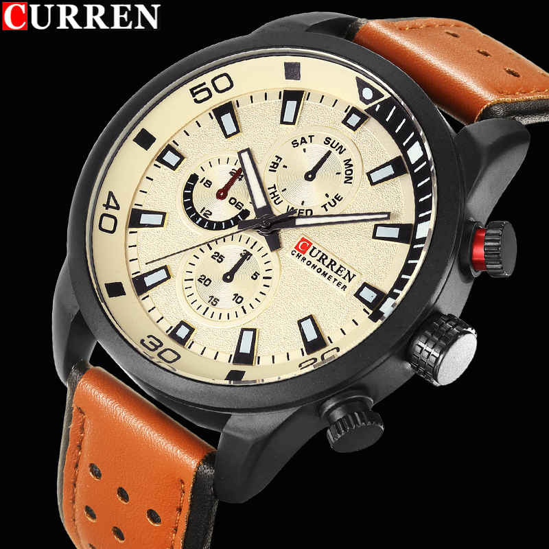 2017 CURREN Stylish Watch Men  - Luxury Watch Audemars Piguet review and price