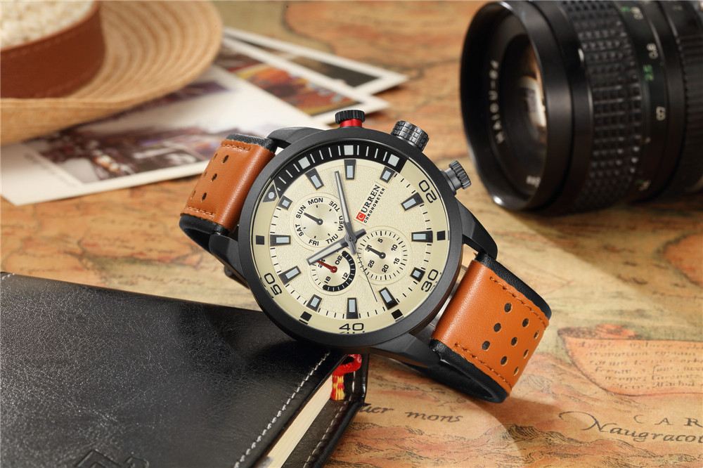 2017 CURREN Stylish Watch Men  - Luxury Watch Audemars Piguet review and price
