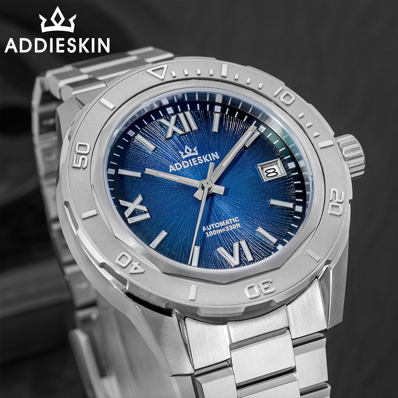 AddiesKin K002 40mm Mens Diver - Luxury Watch All Black review and price