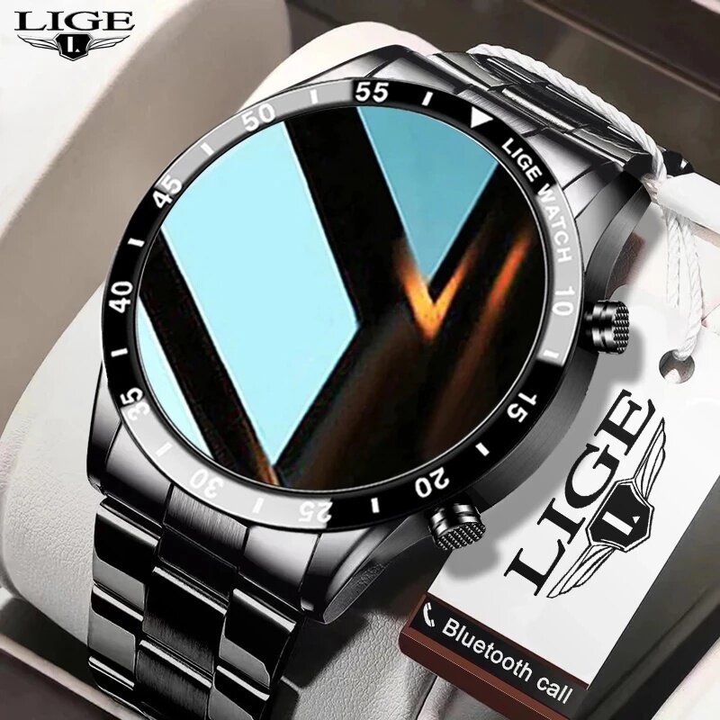 LIGE New Bluetooth Call Smart  - Luxury Watch German review and price