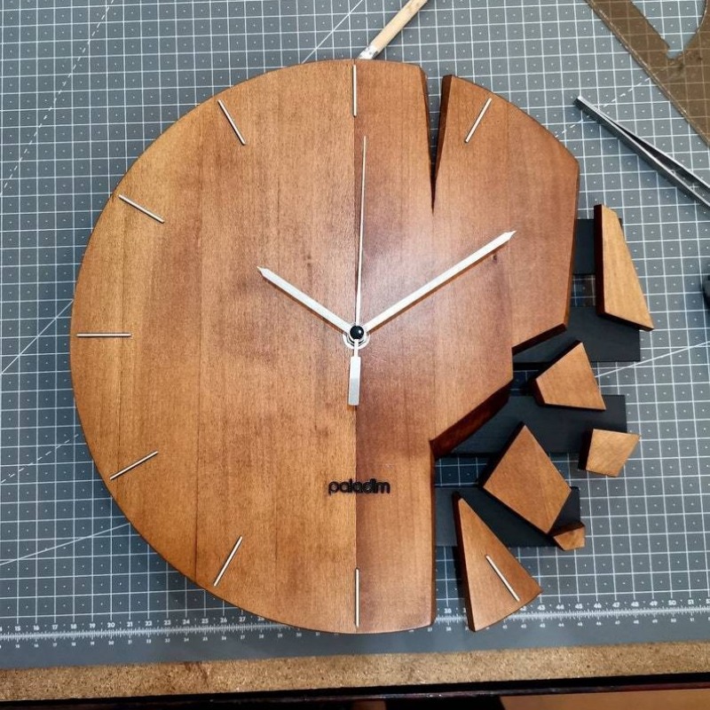 Round Silent Wall Clocks Woode - Luxury Watch Wall Clock review and price