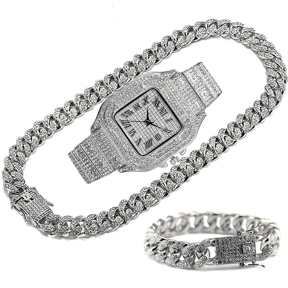 Luxury Iced Out Chain for Men  - Luxury Watch Miami review and price