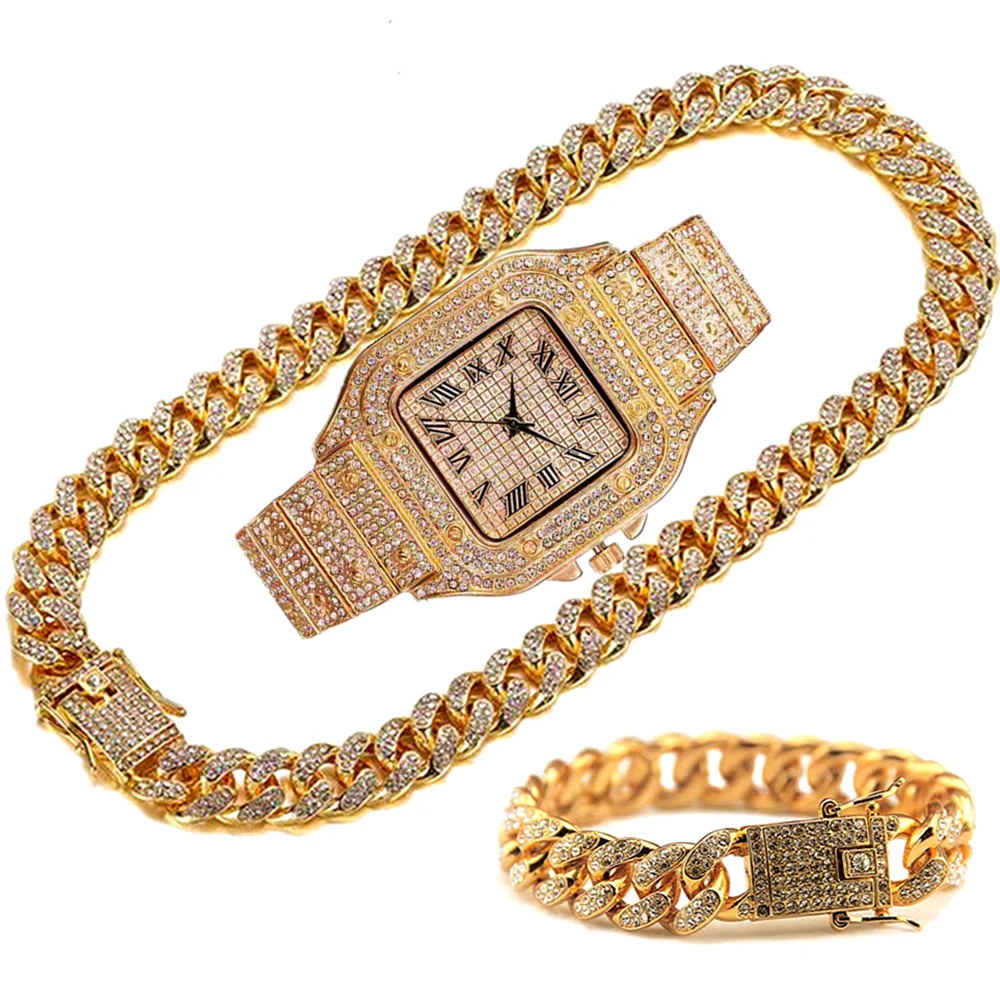 Luxury Iced Out Chain for Men  - Luxury Watch Miami review and price