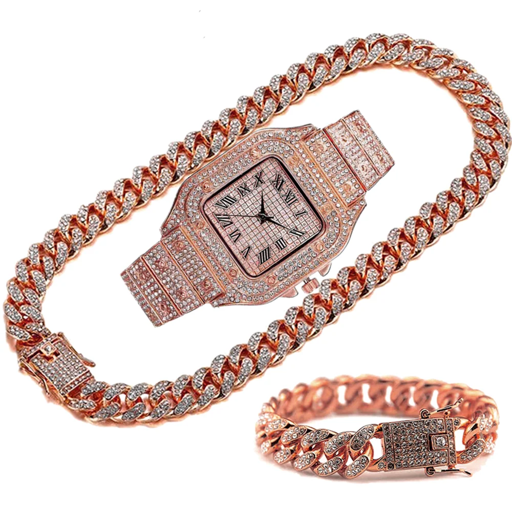 Luxury Iced Out Chain for Men  - Luxury Watch Miami review and price