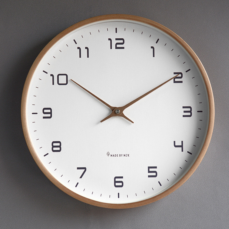 Nordic Solid Wood Wall Clock L - Luxury Watch Wall Clock review and price