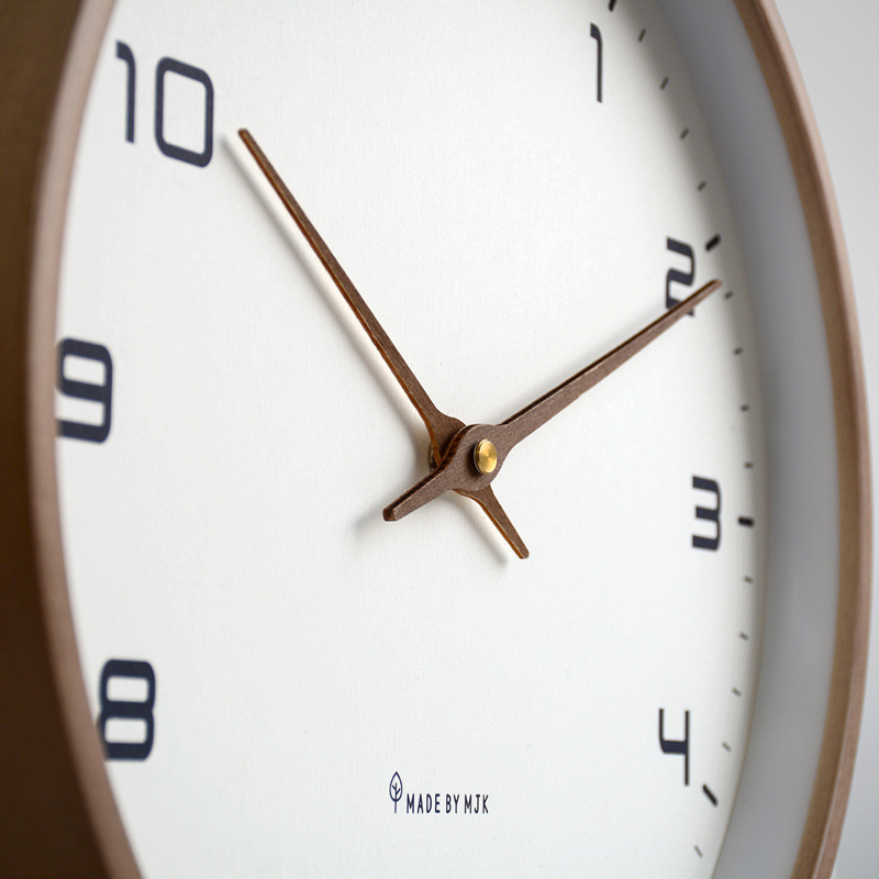 Nordic Solid Wood Wall Clock L - Luxury Watch Wall Clock review and price