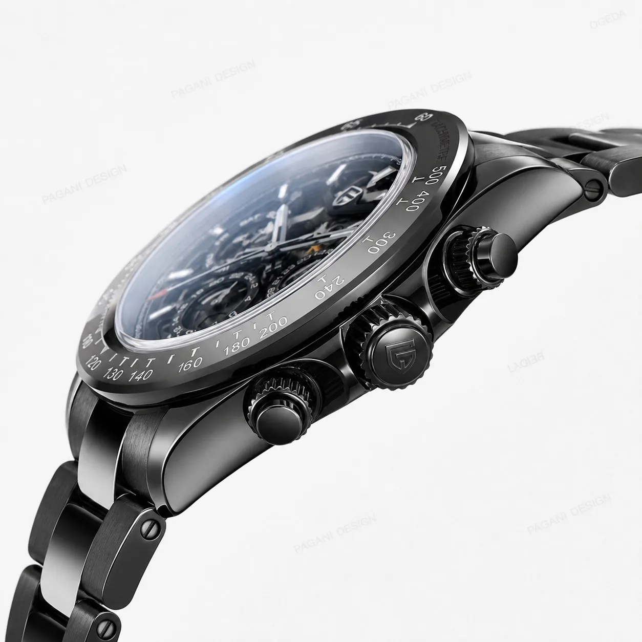 PAGANI DESIGN Dual Side Hollow - Tourbillon Movement Watch review and price