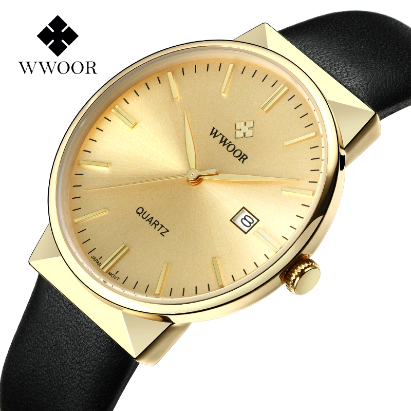 WWOOR Men's Watches Top Brand  - Luxury Watch All Black review and price