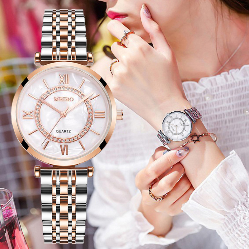 Luxury Crystal Women Bracelet  - Luxury Watch Female review and price