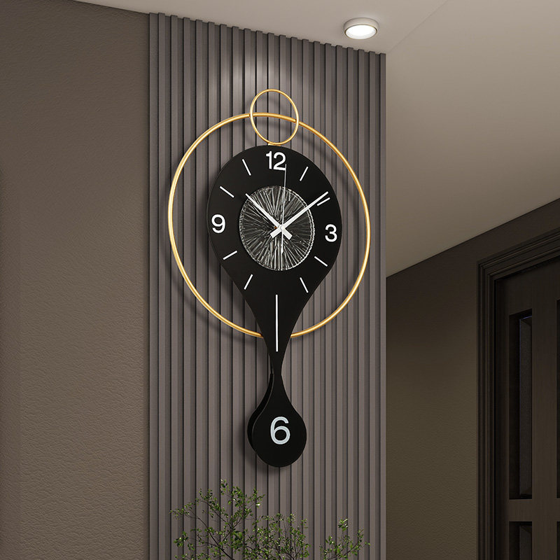 Luxury Circular swinging wall  - Luxury Watch Wall Clock review and price