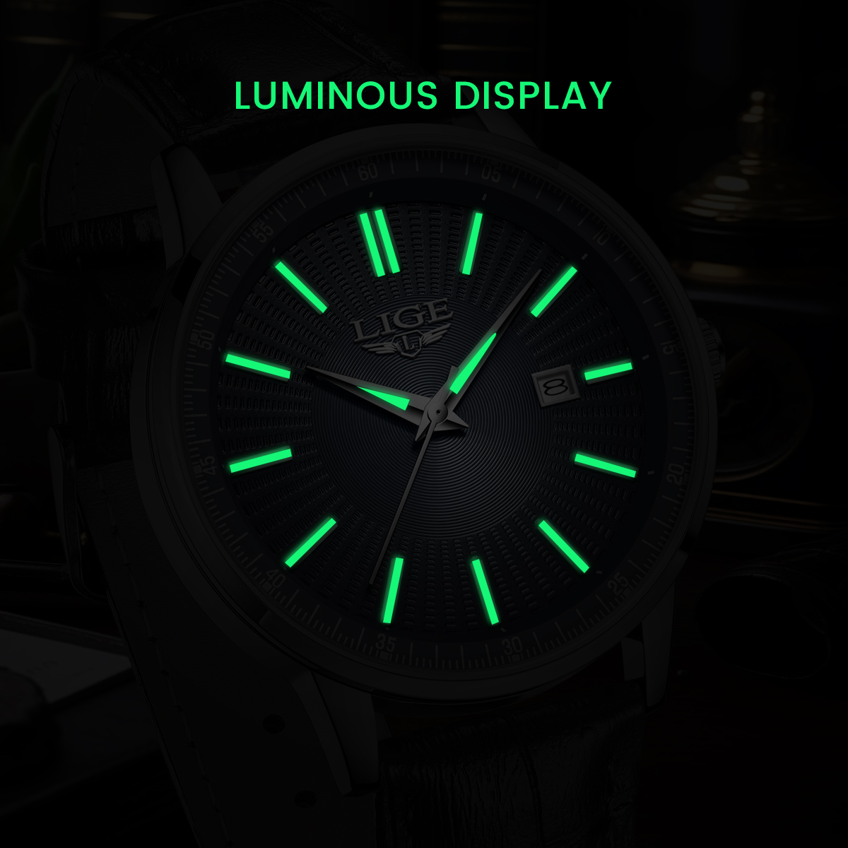 LIGE Top Brand Luxury Men's Wa - Luxury Watch Audemars Piguet review and price