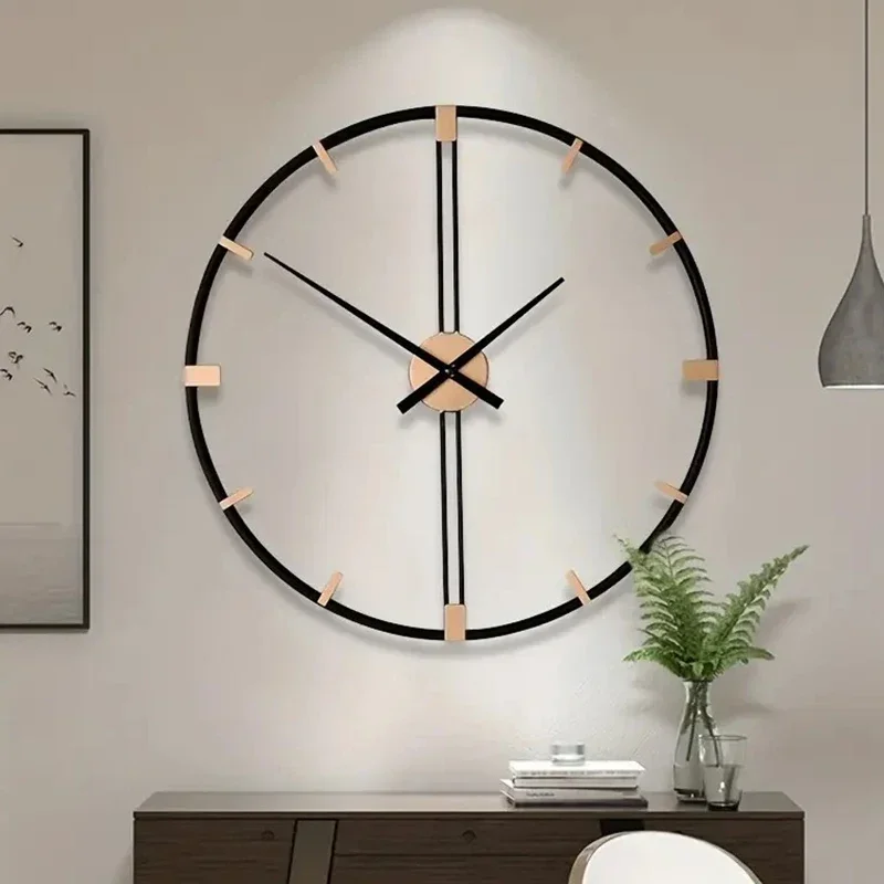 Nordic Wall Clocks Metal Wall  - Luxury Watch Wall Clock review and price