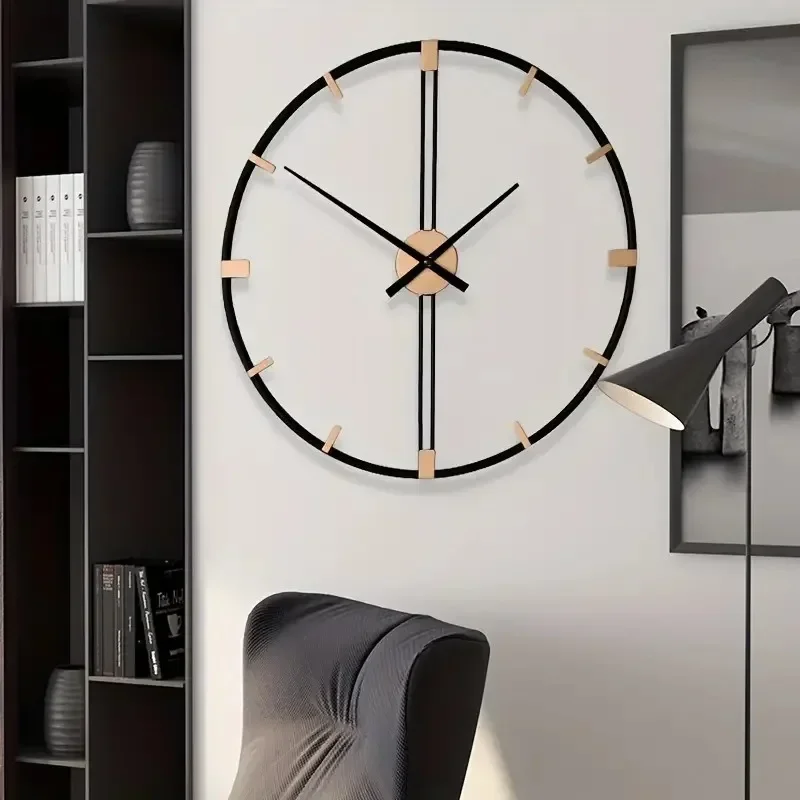 Nordic Wall Clocks Metal Wall  - Luxury Watch Wall Clock review and price