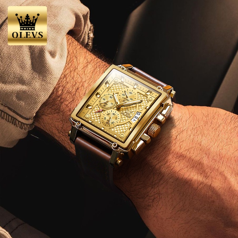 OLEVS Brand Mens Watches Water - Luxury Watch Brands review and price
